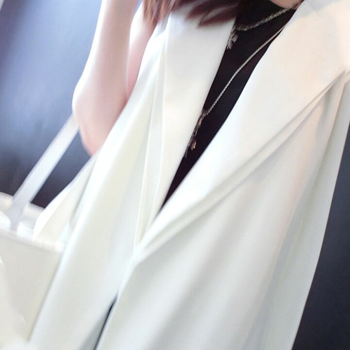 楽天市場】大人気！ジレ 夏 ロングジレ ロングベスト レディース 