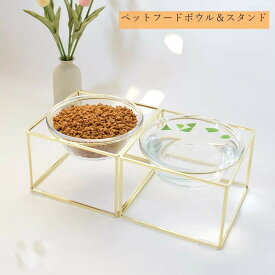 【スーパーSALE半額】ペットボール スタンド 高さがある 傾斜 おしゃれ かわいい 北欧 雑貨 食器 猫 犬 ねこ いぬ 餌 皿 エサ皿 餌入れ プラスチック ペット用食器 食器台 食器スタンド 小型犬　 スタンド付き フードボウル　フードボウル エサ皿 犬