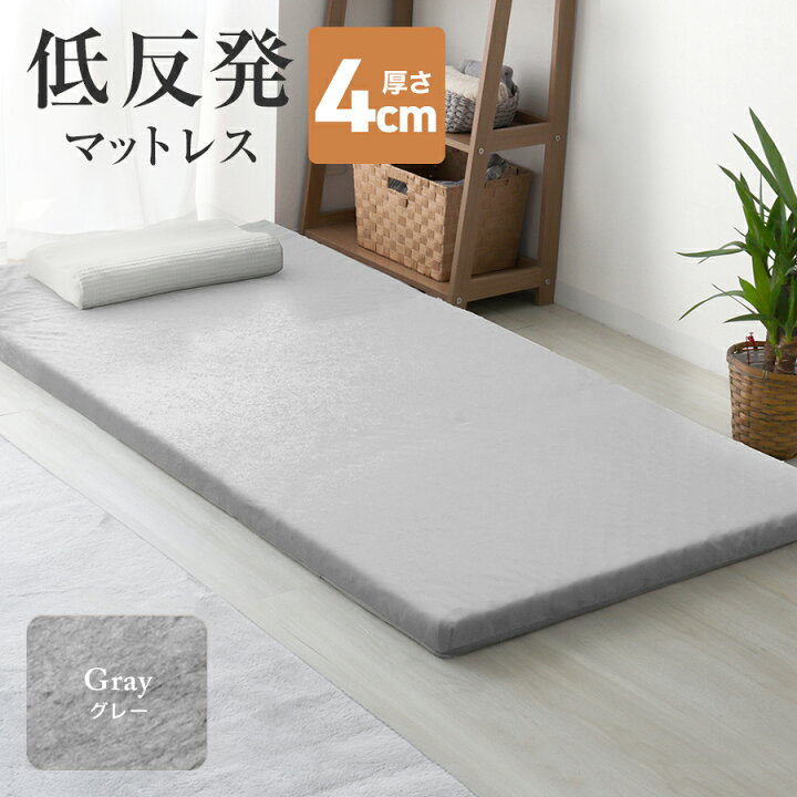 ID：571099 ・192092 シングルベッド 低反発マット付き