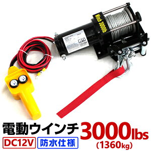 dEC` 12V 3000LBS h d zCXg d EC` dEB` グ@ It[h gbN グ  חg ނグ ݂艺 H   