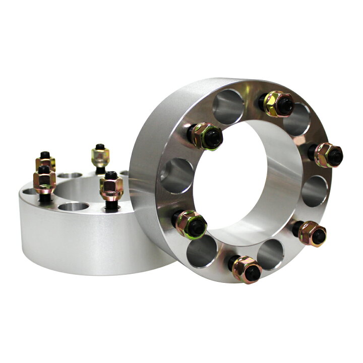 楽天市場】ワイドトレッドスペーサー 50mm PCD139.7 6H P1.5 ホイール 