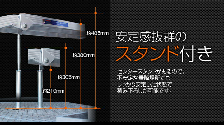 楽天市場】【10%OFFクーポン＆P10倍】アルミラダー 2本セット 