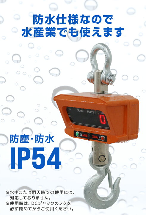 NEWTRY クレーンスケール デジタル 吊りはかり 1t 1000kg 高精度 IP68防水 無線ハンディディスプレイ付き 操作距 クレーン スケール デジタル 1t 1000kg 電子 吊秤 充電式 小型 電動 ホイスト リモコン 計測 軽量 風袋引き 家庭用 工場 倉庫 自宅  業務 作業 計測 検査 ny510