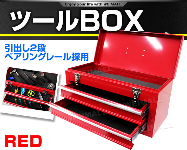 愛品倶楽部柏店】REM LINE ツールボックス 赤