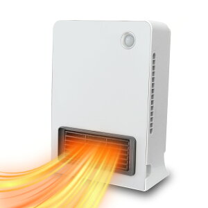 ヒーター 人感センサー 小型 電気ストーブ 足元 オフィス チャイルドロック タイマーセラミックヒーター 軽量 木目調 速暖 ファンヒーター 消し忘れ防止 タイマー 一人暮らし トイレ 電気ヒ