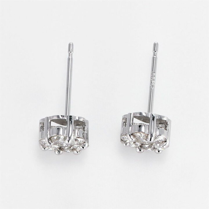 楽天市場】ダイヤモンド ピアス ハート＆キューピッドダイヤモンド鑑別 