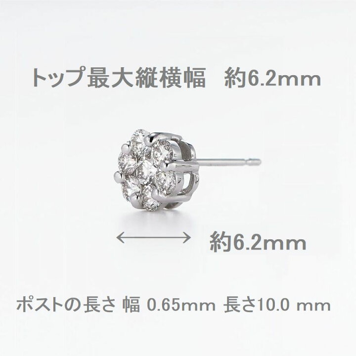 楽天市場】ダイヤモンド ピアス ハート＆キューピッドダイヤモンド鑑別 