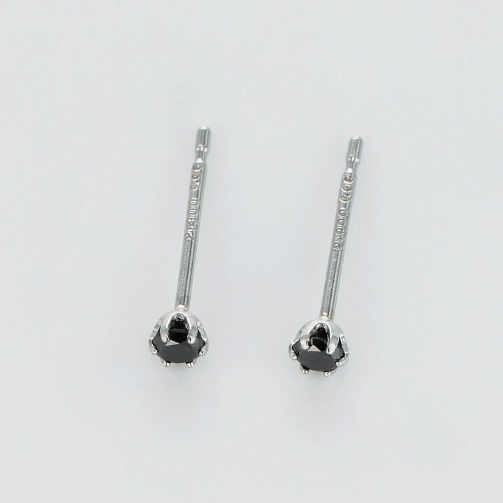 楽天市場】ダイヤモンド ピアス 一粒 プラチナ 両耳用 0.1カラット 