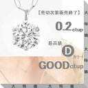 ダイヤモンド ネックレス 鑑定カード付 プラチナ 0.200crtup Dカラー SIクラスup GOODカットup ソーティングシート付き チェーンが選べる 一粒ダイヤモンドネックレス おすすめ プレゼント コンビニ受け取り メッセージカード付き
