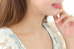 K10WGYGPG角アズキチェーンネックレス【送料無料】10金レディースシンプル1粒ダイヤ記念ジュエリーアクセサリーお祝いギフト誕生日プレゼント女性贈り物ダイアモンド首飾りセール