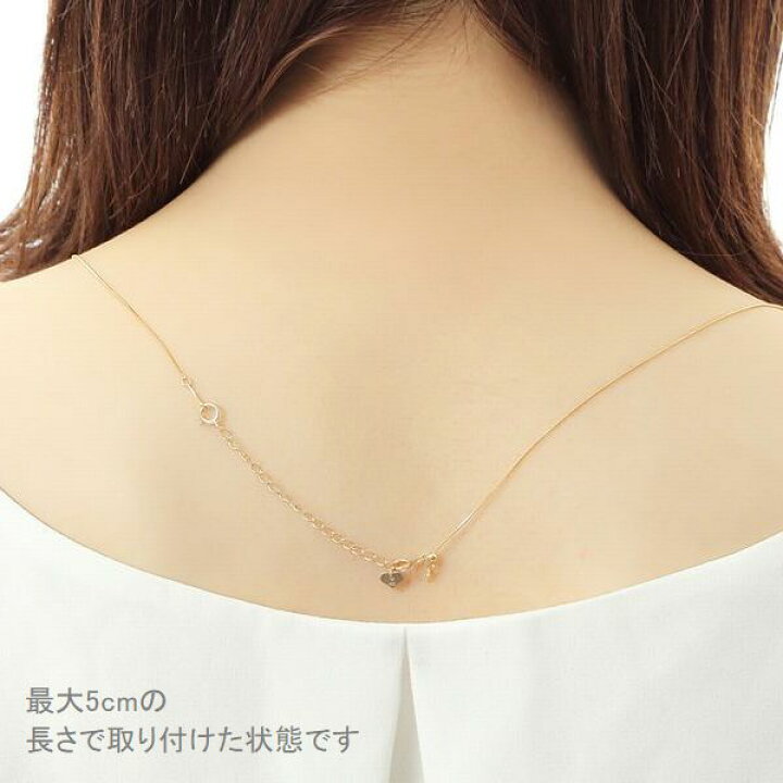 楽天市場】アジャスターチェーン K18 ネックレス アジャスター 3cm 5cm 
