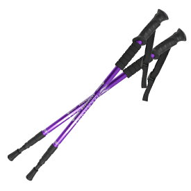 【土日限定クーポンで最大10%OFF】トレッキングポール 2本セット 軽量 トレッキングステッキ アルミ製 伸縮 アンチショック機能付き I型 アルミ合金 多機能 ステッキ スティック トレッキング ウォーキングポール 山登り 杖ハイキング トレッキング アウトドア 送料無料