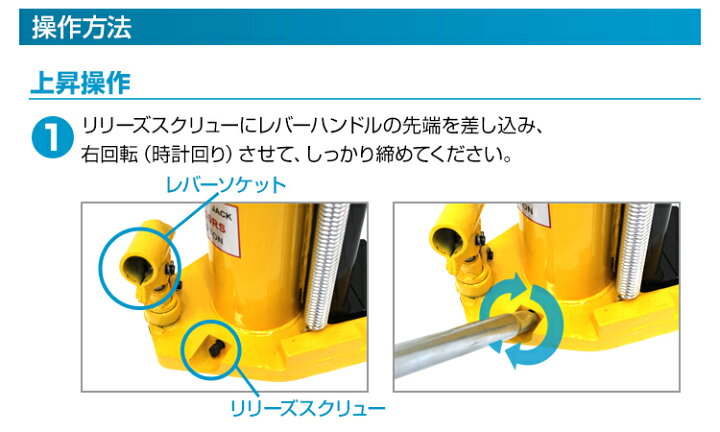 楽天市場】【期間限定クーポン配布】油圧ジャッキ 爪ジャッキ 爪付き 