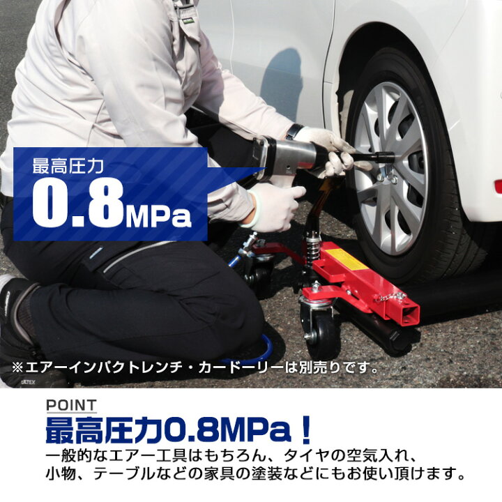 楽天市場】【期間限定クーポン配布】エアーコンプレッサー 100V オイル 
