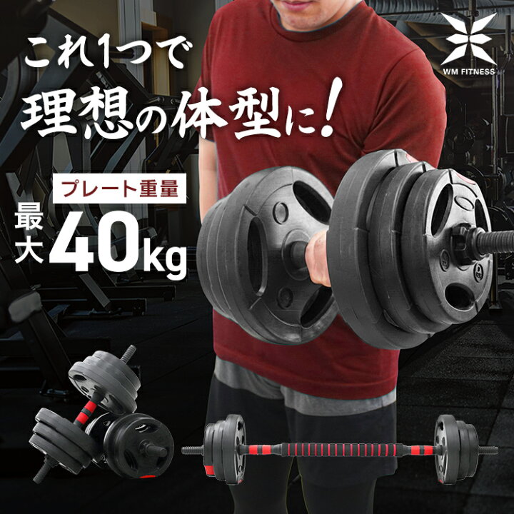 ダンベル 1つ40kg