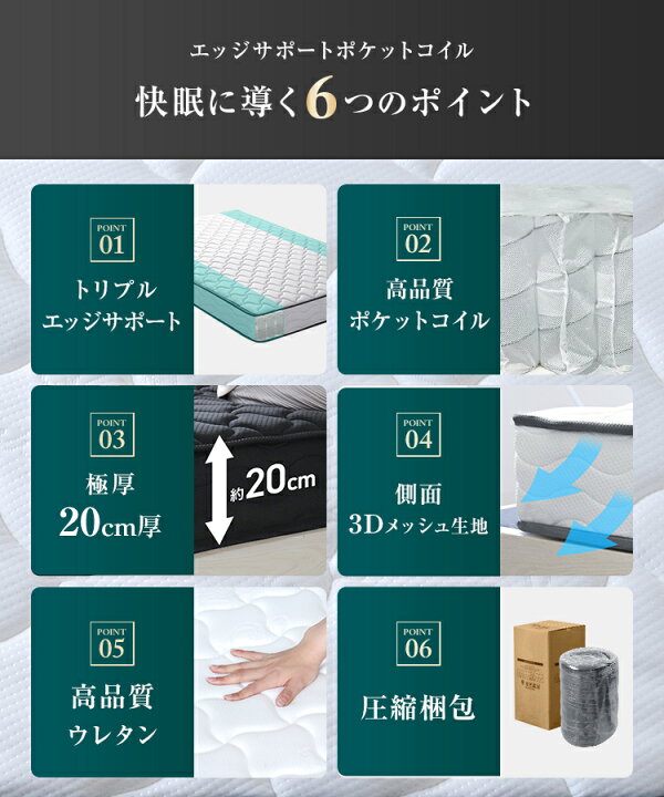 楽天市場】【クーポンで最大10%OFF】マットレス より強力な トリプル 