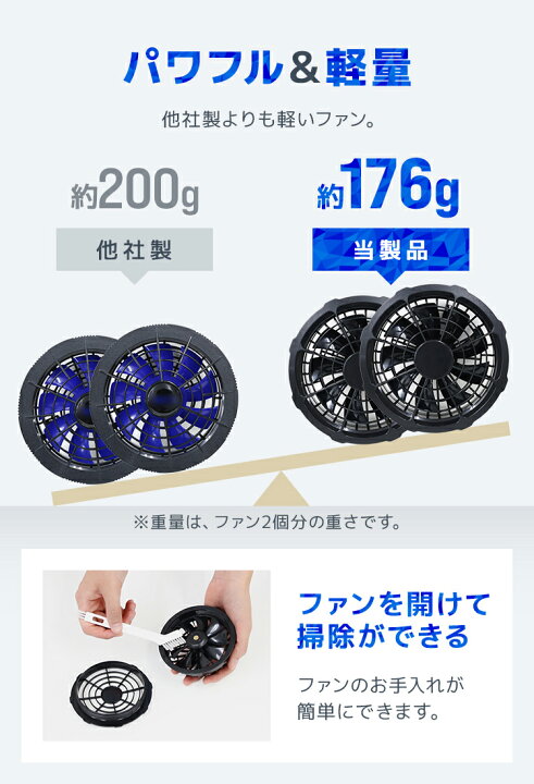 楽天市場】＼2026再入荷／【クーポンで最大10%OFF】ファン付きベスト 