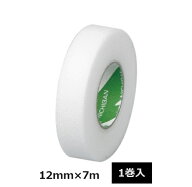 【メール便可(9個まで)】【バラ売り】ニチバン 極低刺激性テープ スキナゲートメッシュ 12mm×7m 1巻入 S…