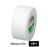 【メール便可(9個まで)】【バラ売り】ニチバン 極低刺激性テープ スキナゲートメッシュ 25mm×7m 1巻入 S…