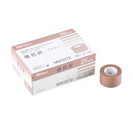 ニトムズ サージカルテープ 優肌絆 ブラウン 25mm×7m 12巻入 MM3272 不織布テープ 医療用テープ 低刺激