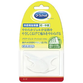 【マラソン限定！3点購入でポイント10倍！※要エントリー】ドクターショール（DrScholl）　クリア・ジェル・クッション　トー・セパレーター　3個入（大2個・小1個）