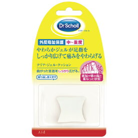 【マラソン限定！3点購入でポイント10倍！※要エントリー】ドクターショール（DrScholl）　クリア・ジェル・クッション　トー・ストレーター　1個入