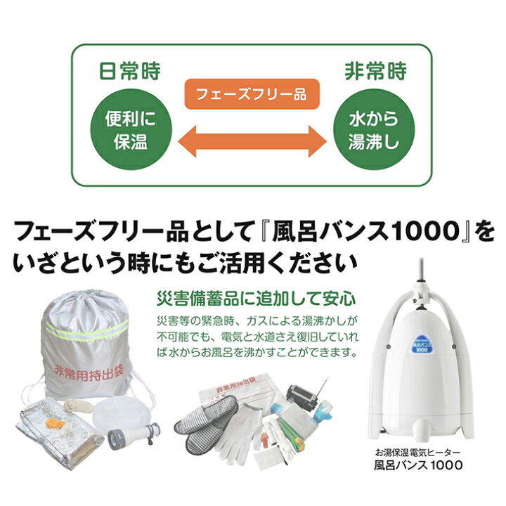 楽天市場】風呂バンス1000 最新モデル・新品・正規代理店販売 日本製 