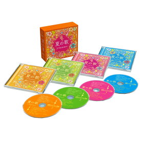 夏の歌 J-サマー ナツに聴きたい70～90年代のJ-POP名曲集 CD4枚組 DQCL-3445 J-POP フォーク 通販限定