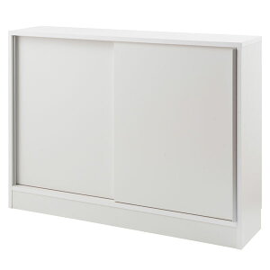 引戸 キャビネット 幅120cm カウンター下収納 食器棚 スタイリッシュ リビング収納 ラック 隙間収納 日本製 完成品 NO-0126/NO-0132-NS