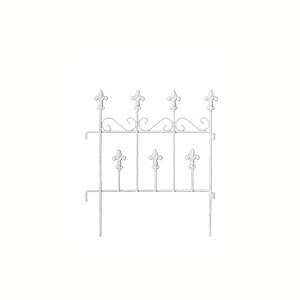 アイアンフェンス スティックタイプ オールドシャトーフェンス 幅39×高さ47.5cm スチール製 OC005ST
