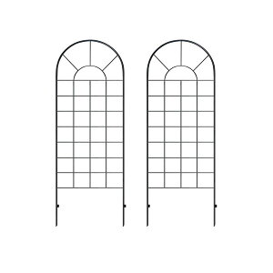 アイアンフェンス クラシックフェンス150 ロータイプ 幅50×高さ156cm 2枚組 スチール製 YB015L-2P