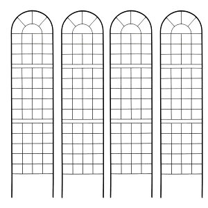 アイアンフェンス クラシックフェンス220 ハイタイプ 幅50×高さ220cm 4枚組 スチール製 YB016H-4P