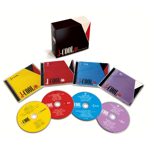 J-COOL 男性ヴォーカル・セレクション 全64曲収録 4枚組 CD-BOX DQCL-3509 J-POP フォーク 通販限定 | わくわく生活