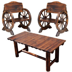 ԗփx`Đe[u 3_Zbg x`×2 e[u×1 65.5cm Be[Wx` VR WBT650-3PSET-DBR