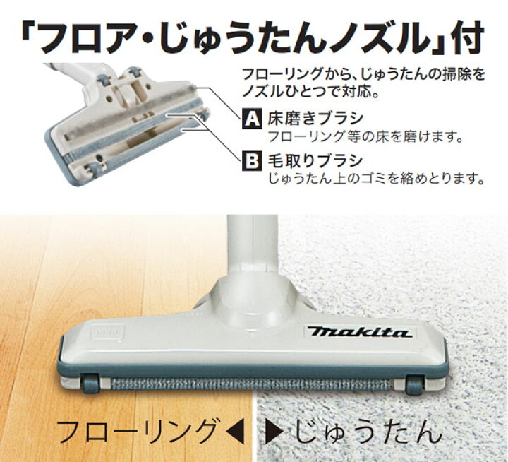 楽天市場 マキタ コードレス掃除機 Cl105dwn コードレスクリーナー リチウムイオン 充電式クリーナー 充電式 紙パック10枚付属 沖縄 離島配送不可 わくわく生活