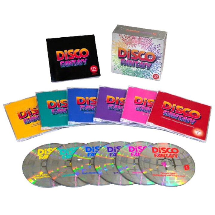 楽天市場】ディスコ・ファンタジー CD6枚組 全125曲 DiSCO FANTASY CD 