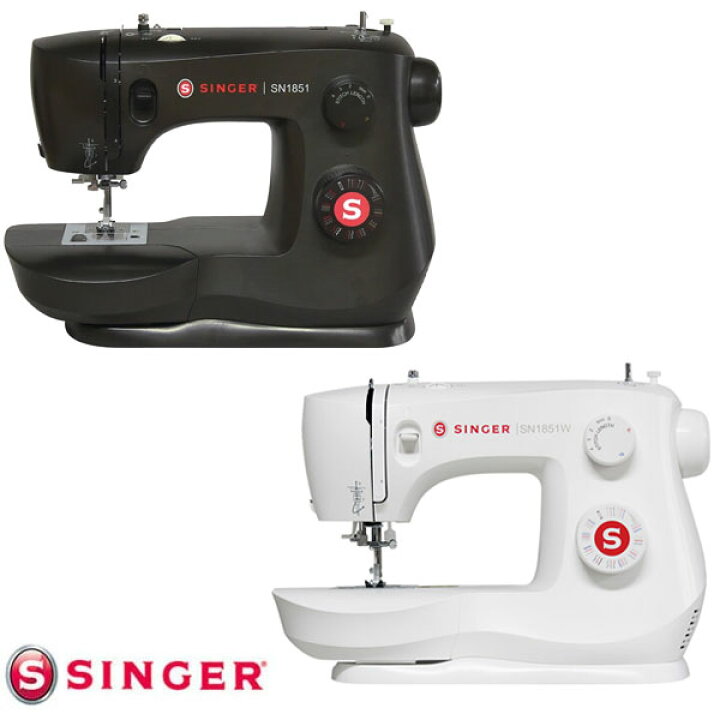 楽天市場】シンガーミシン SN1851/SN1851W フットコントローラー式  