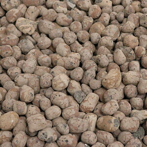 セラミック防犯砂利 60L 防犯対策 防草対策 庭石用 鉢底石 マルチング材 EXBJ-60L