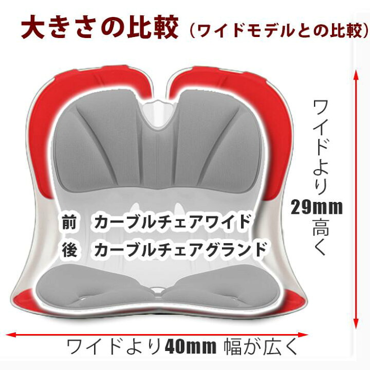 楽天市場】【姿勢サポートチェア】 カーブルチェア グランド グレー  