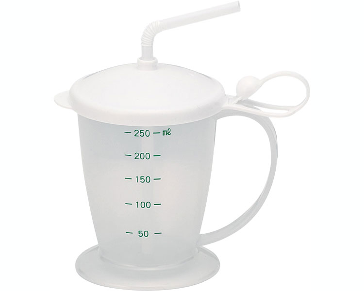 安定ストローコップ   300mL即日・翌日配送可介護用食器 水分 流動食 飲み物 吸い口