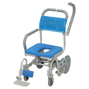 【ウチヱ】シャワーラクV O型シート / SWR140 ※送料実費【メーカー直送】※返品・交換不可※代引不可※【介護用品】お風呂/シャワーキャリー/入浴用車イス/椅子【通販】