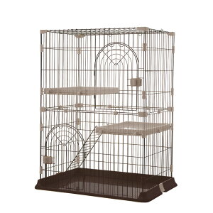 キャットケージ 猫用ケージ 猫 ケージ キャットケージ 2段 猫ゲージ おしゃれ キャットハウス ネコ キャット ハウス 多段 留守番 保護 脱走防止 多頭飼い 頑丈 おしゃれ ペットケージ【M サ