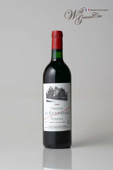 ［レヴァンジル］ラフィットが手掛ける右岸シャトー。実質的にはペトリュスと比較しても遜色がないと言われているシャトーです。 【送料無料】レヴァンジル1989 フランス ポムロール 赤ワイン フルボディCH.L'EVANGILE1989 高級ワイン 贈答品