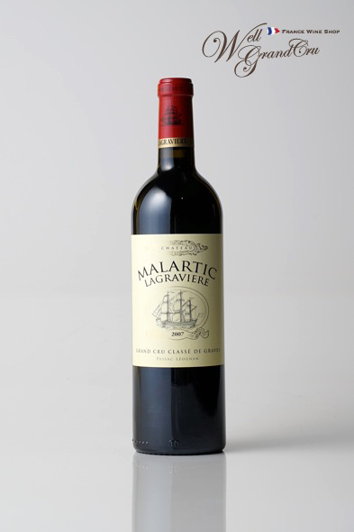 ラグラヴィエール 気品に溢れ新鮮さと力強さ兼ね備え メドックのスパー セカンドに匹敵 マラルティック ラグラヴィエール2007 フランス 35％OFF LAGRAVIERE2007 高級ワイン ミディアムボディCH.MALARTIC ペサック レオニャン 贈答品 ショッピング 赤ワイン