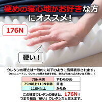 3つ折り硬質ウレタン点で支えるマットレスシングルサイズ厚み8センチ体圧分散点支えるシングル三つ折り日本製送料無料(一部地域除く)【点で支えるS】