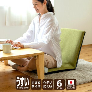 座椅子 薄型 リクライニング 折り畳み座椅子 背もたれ座椅子 コンパクト 座面 薄い スリム 一人用 座いす コンパクト座椅子 ひとりがけ ミニ座椅子 ざいす おしゃれ 大人 リクライニング座