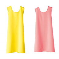 【メール便対象品】フットマーク パッとつけられる入浴介護エプロン 1枚 サイズ:M-L/L-LL 色:ピーチ/バナ…
