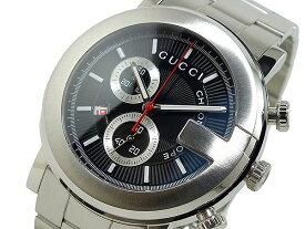 GUCCI グッチ 腕時計 メンズ Men's 時計 Gラウンド G-ROUND YA101309 ブラック シルバー 人気 高級 ブランド 黒 銀 グッチ腕時計 グッチ時計 オススメ おしゃれ うでどけい 男性 ギフト プレゼント