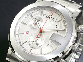 GUCCI グッチ 腕時計 メンズ Men's 時計 クロノグラフ YA101339 シルバー 人気 高級 ブランド グッチ腕時計 グッチ時計 オススメ おしゃれ うでどけい 男性 ギフト プレゼント