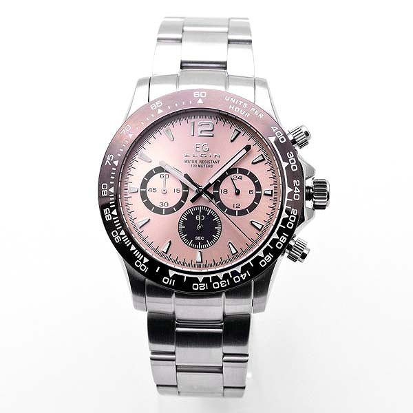楽天市場】ELGIN エルジン 腕時計 メンズ 時計 EG-002-P ピンク
